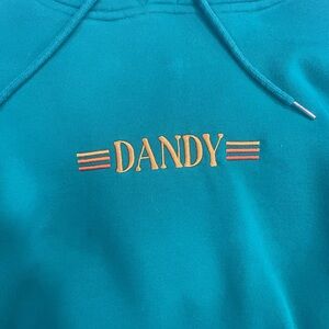 DANDY Worldwide Car Camping hoodie Teal